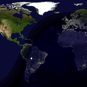 England Twilight Map